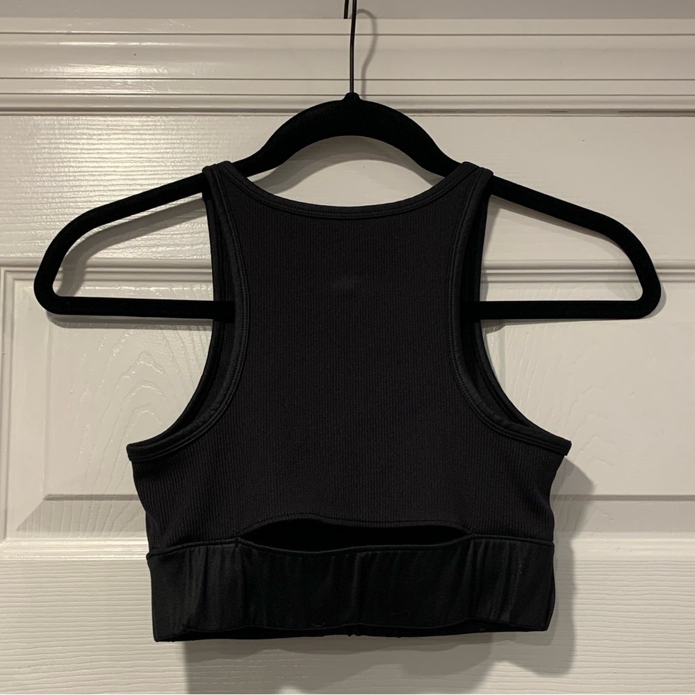 NYLORA Ribbed Lydia Racerback Sports Bra - Picture 3 of 5